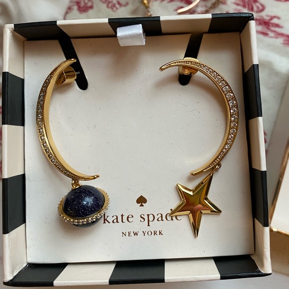 Kate Spade "On The Rocks" Asymmetrical Earrings